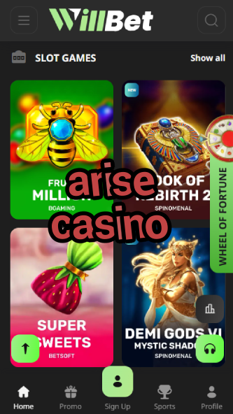 Arise Casino - Rising Win Casino-www.bdqngd.com